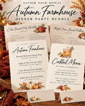 Autumn Farmhouse Dinner Party Bundle