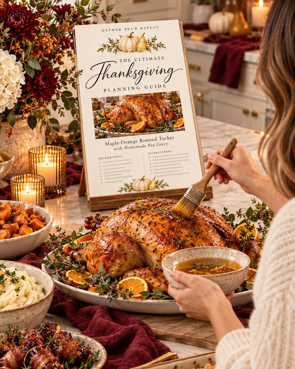 Ultimate Thanksgiving Dinner Party Planning Bundle